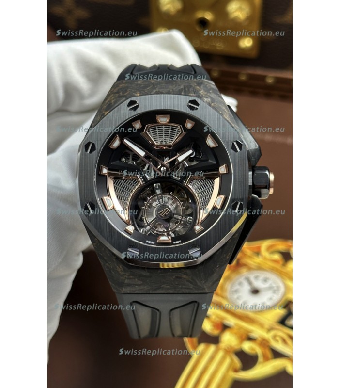Audemars Piguet Royal Oak Concept Tourbillon UAE Edition Carbon Fiber Super Clone Watch 