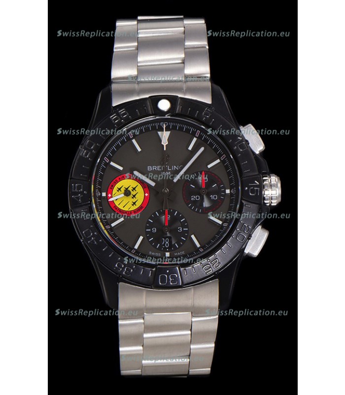 Breitling Super Clone Avenger B01 Chronograph 44 Swiss Air Patrouille Replica Watch