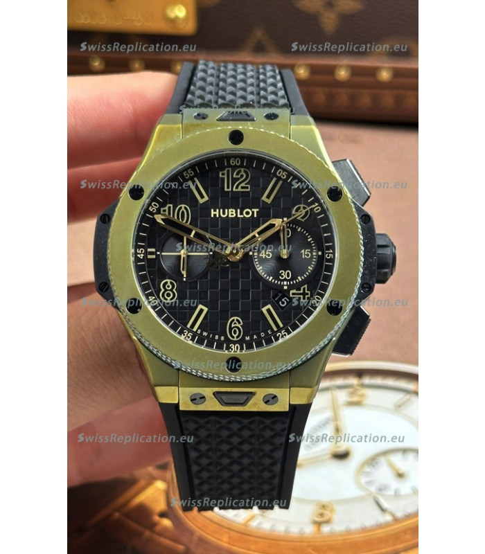 Hublot Big Bang Super Clone 20th Anniversary Titanium Rose Gold Casing Replica Watch 