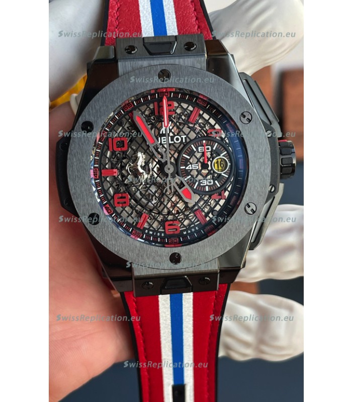 Hublot Big Bang Super Clone Ferrari Speciale Edition in Ceramic Casing