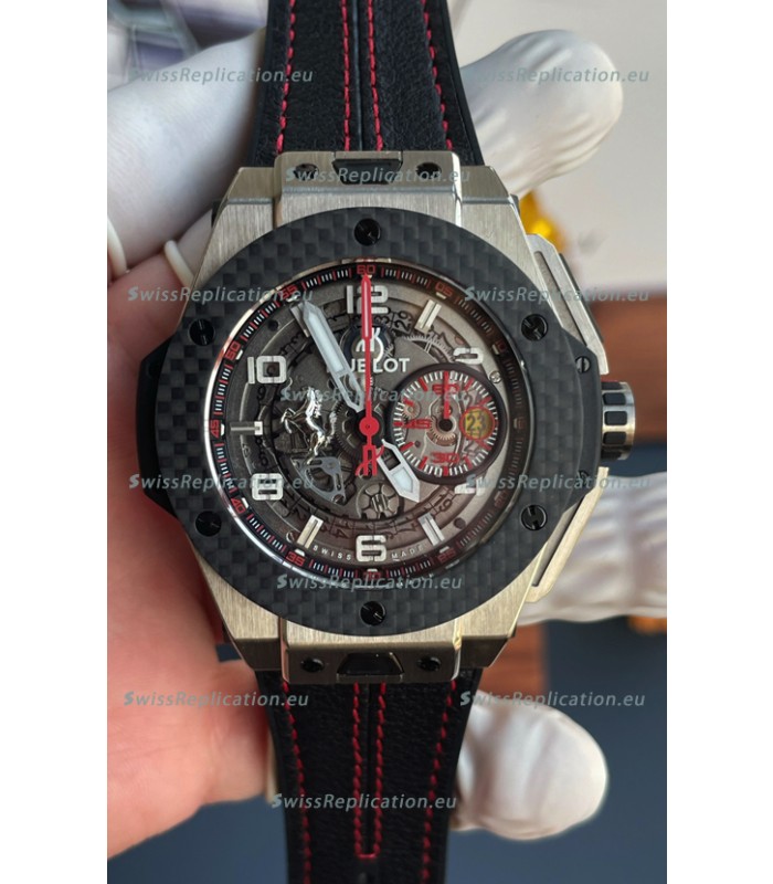 Hublot Big Bang Super Clone Ferrari Titanium Edition in Ceramic Casing