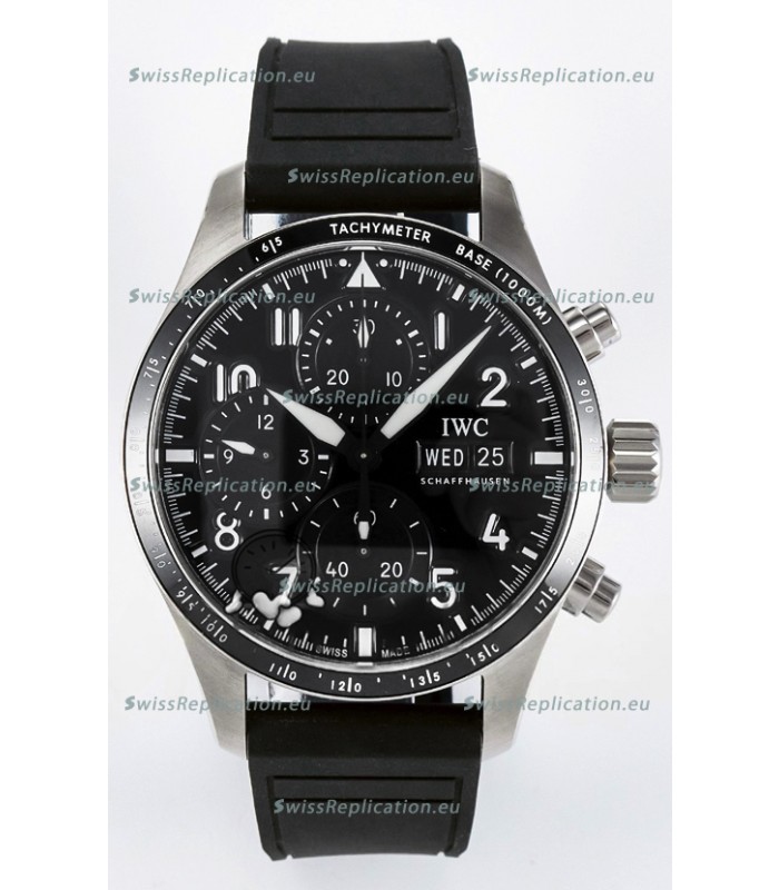 IWC Pilot's IW388305 Super Clone Chronograph 41 Mercedes-AMG Steel Watch