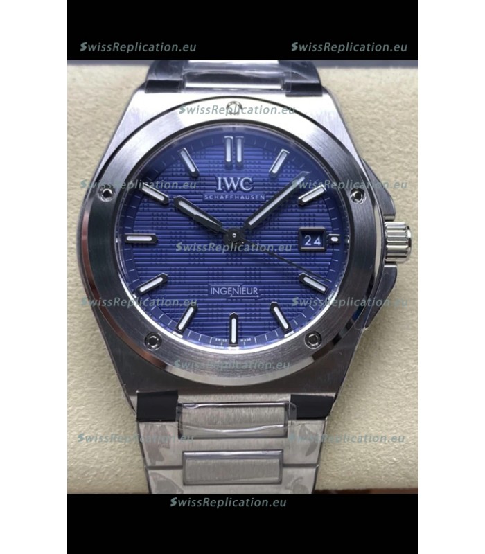IWC Super Clone Ingenieur IW3289 Blue Dial Swiss Replica Watch 