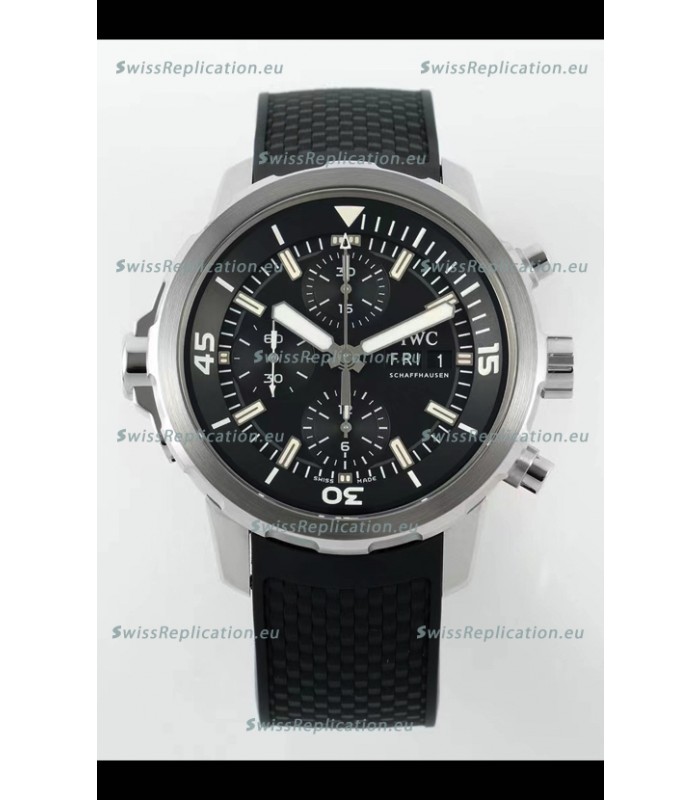 IWC Super Clone Aquatimer Chronograph IW376804 Swiss Replica Black Dial