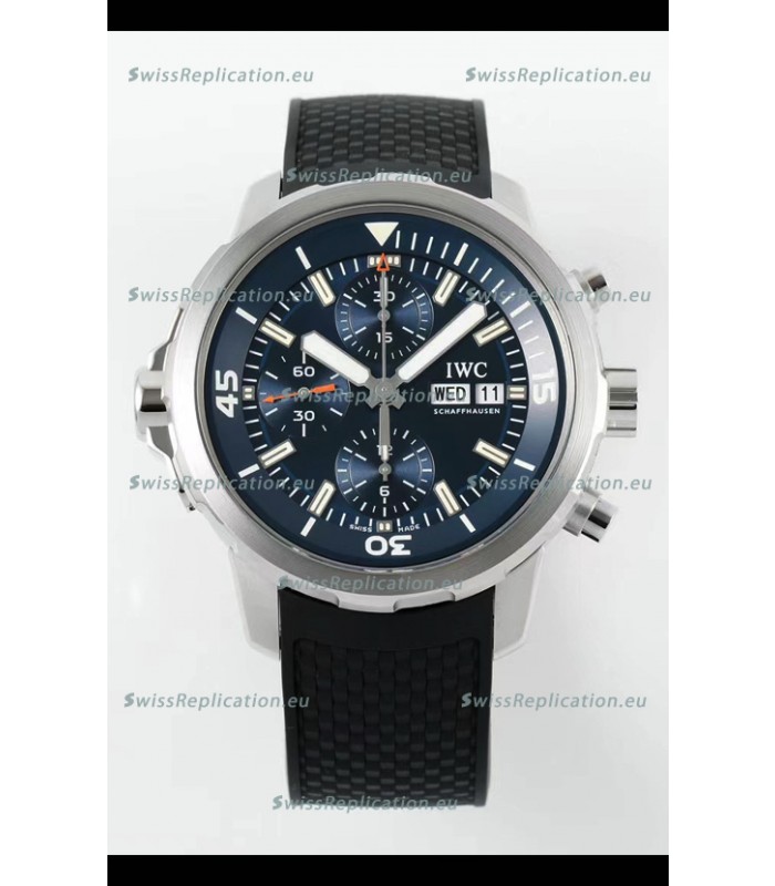 IWC Super Clone Aquatimer Chronograph IW376804 Swiss Replica Blue Dial