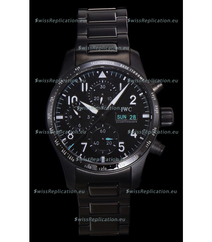 IWC Pilot's IW388306 Super Clone Chronograph 41 Mercedes-AMG Pertonas F1 Ceramic Watch