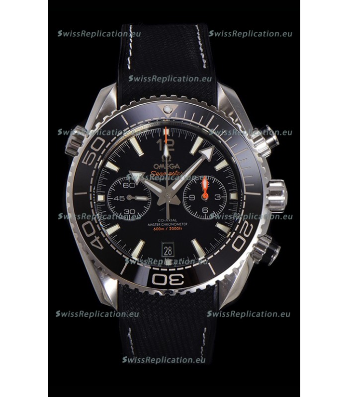 Omega Super Clone Planet Ocean 600M Chronograph 904L Steel Replica Watch 