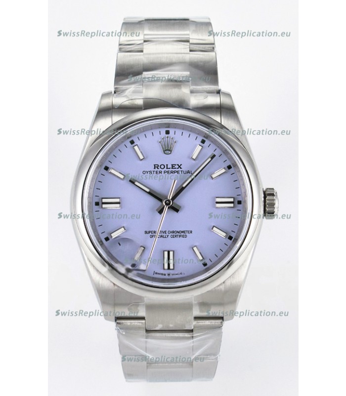Rolex Oyster Perpetual Super Clone REF#126000 36MM Purple Dial Swiss Replica