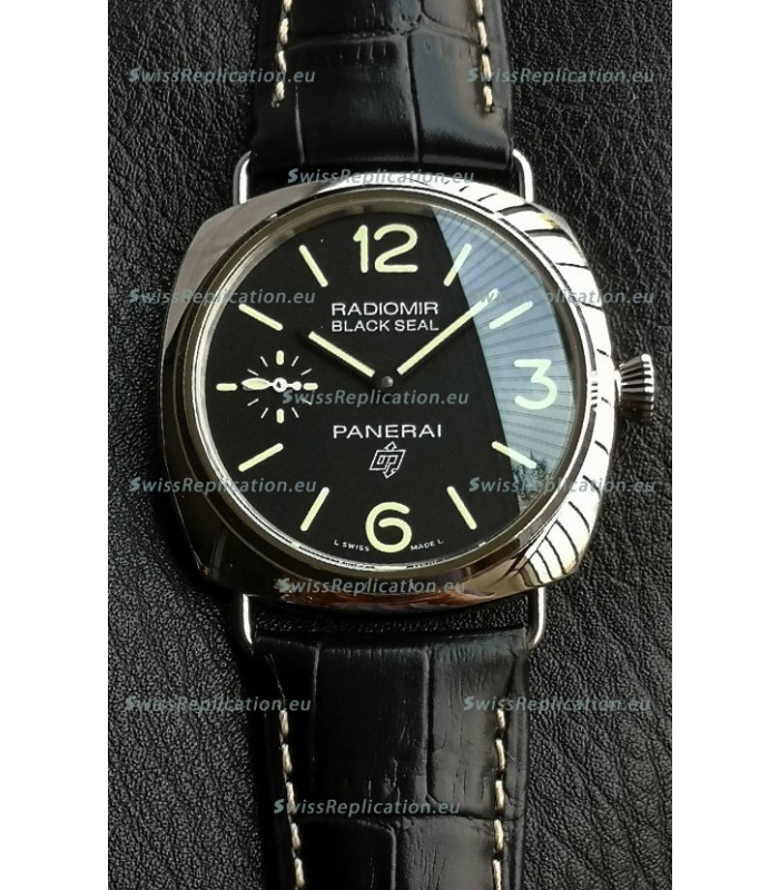 Panerai Super Clone Radiomir Black Seal PAM380 Swiss Replica Watch - 45MM Black Dial 