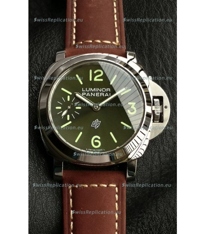 Panerai Super Clone Luminor PAM1624 Swiss Replica Watch - Green Dial 