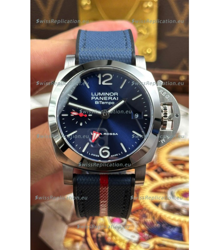 Panerai Luminor Super Clone Marina PAM1404 Quaranta BiTempo Luna Rossa Replica Watch 40MM