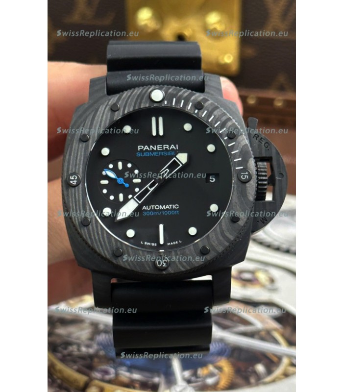 Panerai Super Clone Submersible PAM02231 Carbotech Watch 42MM