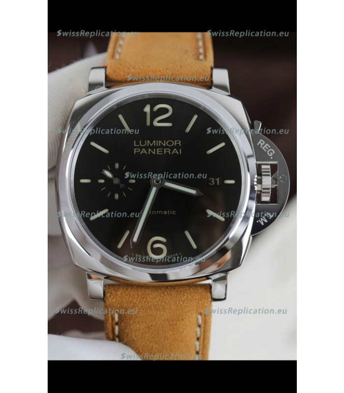 Panerai Super Clone Luminor DUE PAM904 Edition Replica Watch in Steel Casing 42MM