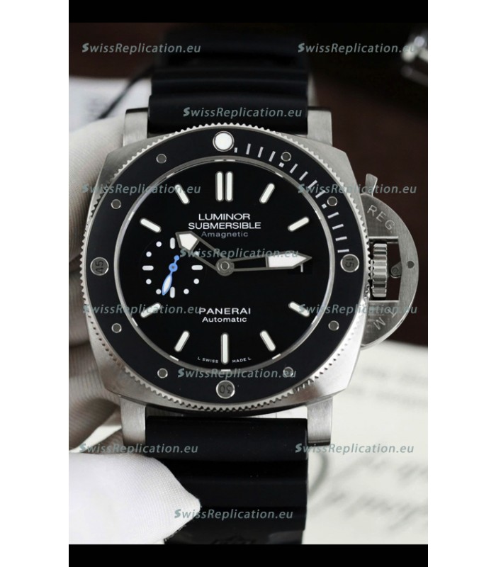 Panerai Luminor Super Clone Submersible PAM1389 Titanium Swiss Watch 