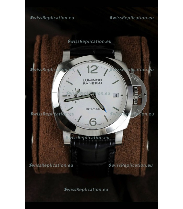 Panerai Luminor Marina PAM1367 Quaranta BiTempo 1:1 Mirror Replica Watch 40MM