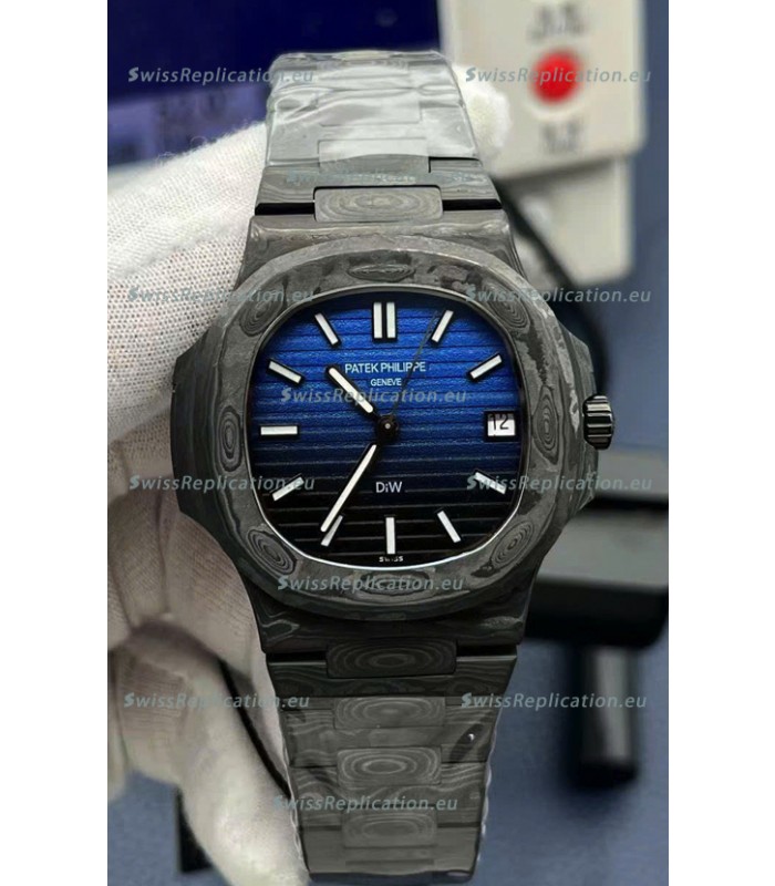 Patek Philippe Nautilus 5711 DiW Edition Ceramic/Carbon 1:1 Mirror Swiss Replica Watch