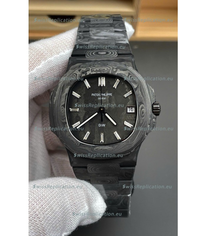 Patek Philippe Nautilus 5711 DiW Edition Ceramic/Carbon 1:1 Mirror Swiss Replica Watch