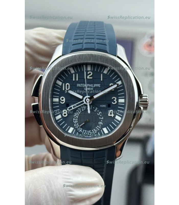 Patek Philippe Super Clone Aquanaut 5164 Opaline Blue Stainles Steel Swiss Watch 