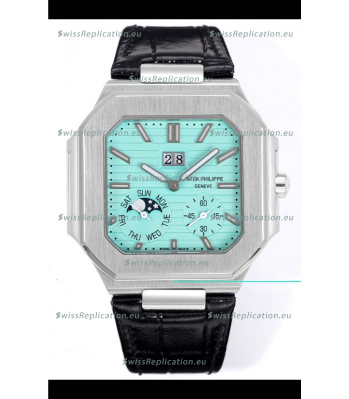 Patek Philippe Cubitus 5822 904L Steel Casing Green Dial Swiss Replica Watch