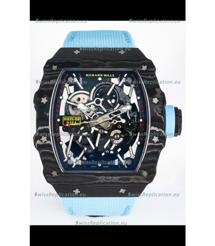 Richard Mille 035-02 Black NTPT Real Vaucher Movement Super Clone Watch 