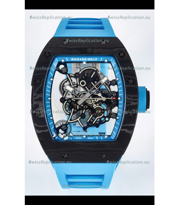 Richard Mille RM055 Black NTPT Real Vaucher Movement Super Clone Watch 