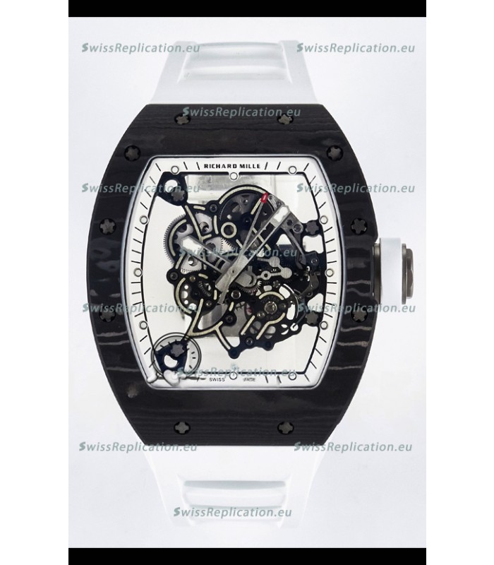 Richard Mille RM055 Black NTPT Real Vaucher Movement Super Clone Watch 