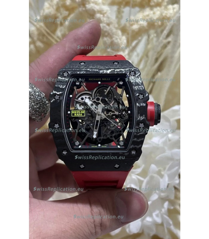 Richard Mille 035-02 Black NTPT Real Vaucher Movement Super Clone Watch 