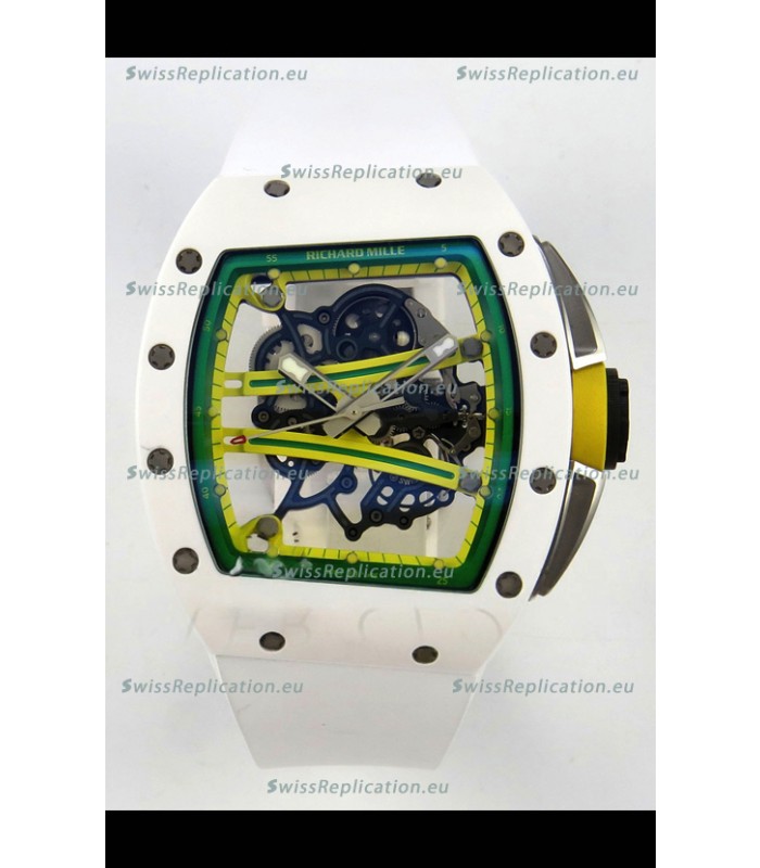 Richard Mille Super Clone RM061 Ceramic RMUL2 Edition Watch Green Dial