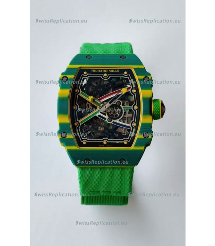 Richard Mille Super Clone RM67-02 Wayde Van Niekerk NTPT VAF Replica Watch 