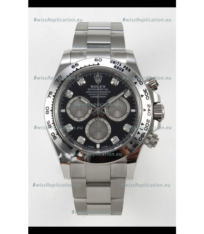 Rolex Daytona Super Clone 126509 Black Dial Cal.4131 Movement - 904L Steel Watch