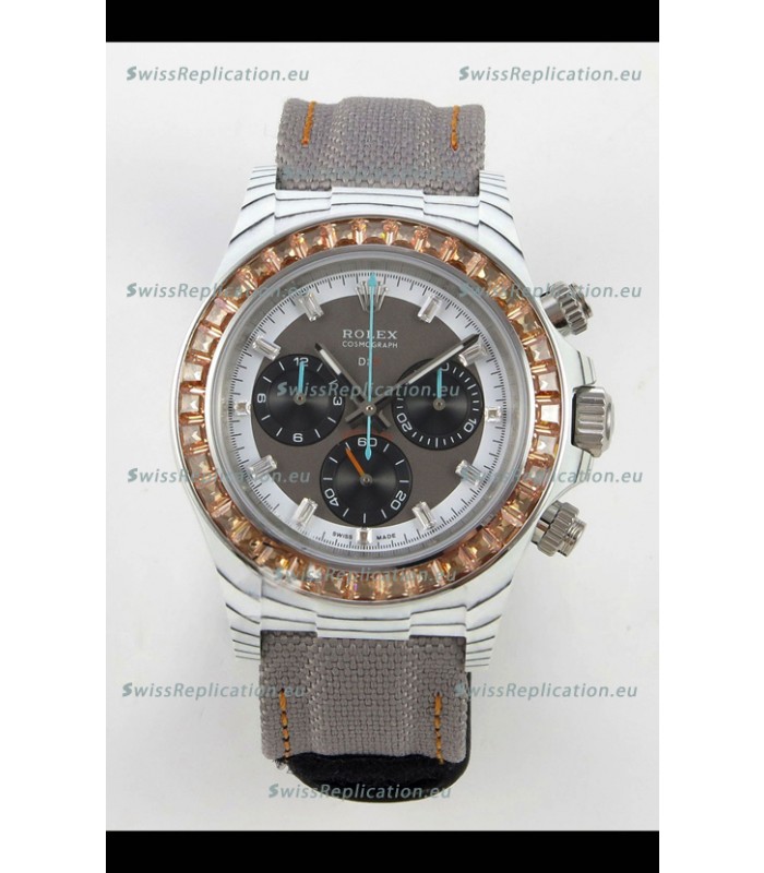 Rolex Daytona Super Clone DiW White CarboQuartz Edition Swiss Replica Watch