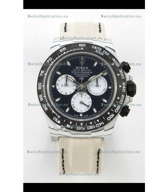 Rolex Daytona Super Clone DiW Irbus CarboQuartz Edition Swiss Replica Watch