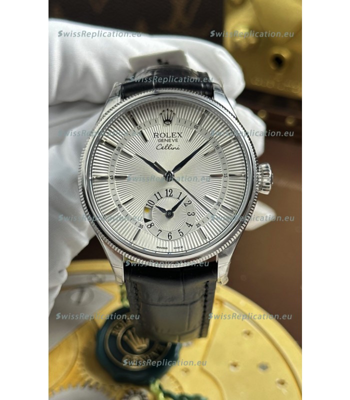 Rolex Super Clone Cellini 50529 Dual Time Swiss Replica Watch 