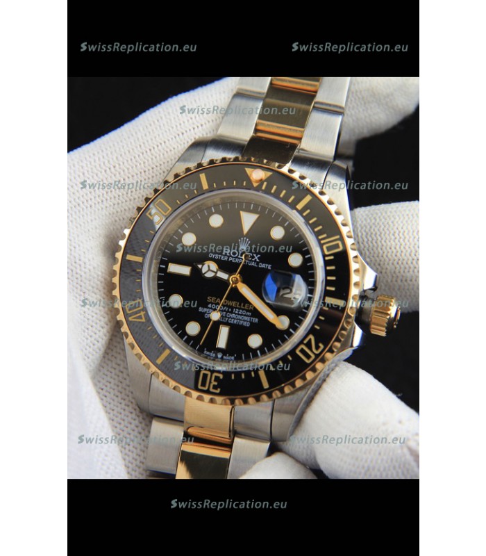 Rolex Sea Dweller Japanese Movement Replica Watch Two Tone Casing 43MM