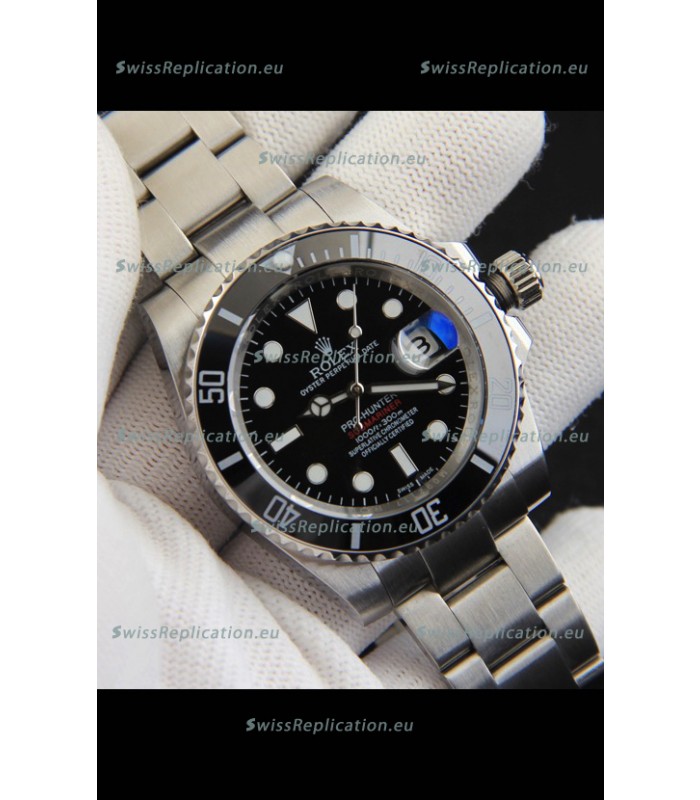 Rolex Submariner Pro-Hunter Japanese Replica Watch in Stainless Steel 