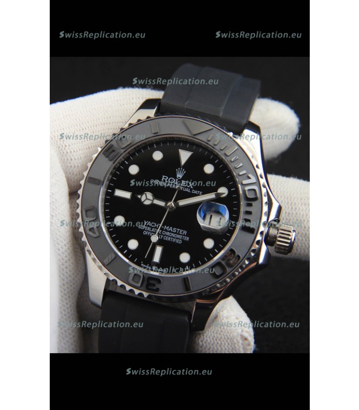Rolex Yachtmaster Stainless Steel Japanese Replica Watch - 42MM