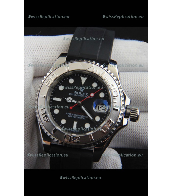 Rolex Yachtmaster Stainless Steel Japanese Replica Watch - 40MM