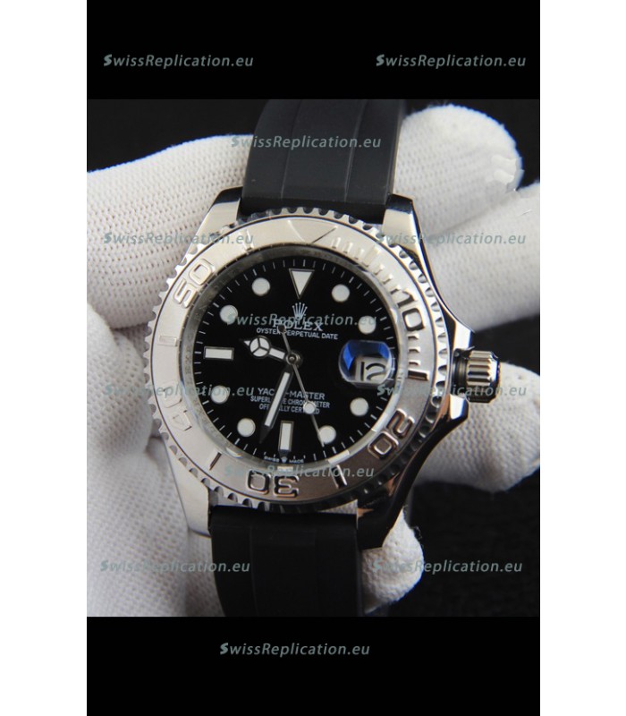 Rolex Yachtmaster Stainless Steel Japanese Replica Watch - 40MM