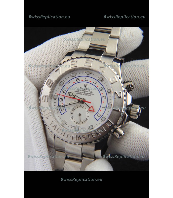 Rolex Yachtmater II Japanese Movement Replica Watch 44M Stainless Steel 