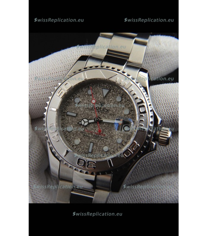 Rolex Yachtmaster Stainless Steel Japanese Replica Watch - 40MM - Grey Dial 