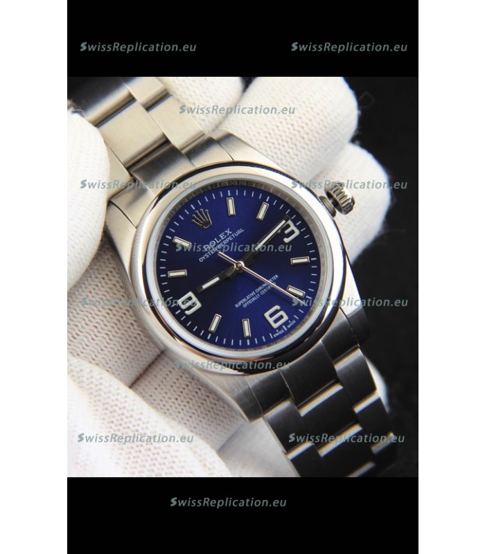 Rolex Oyster Perpetual Japanese Movement Replica Watch 36MM - Blue Dial
