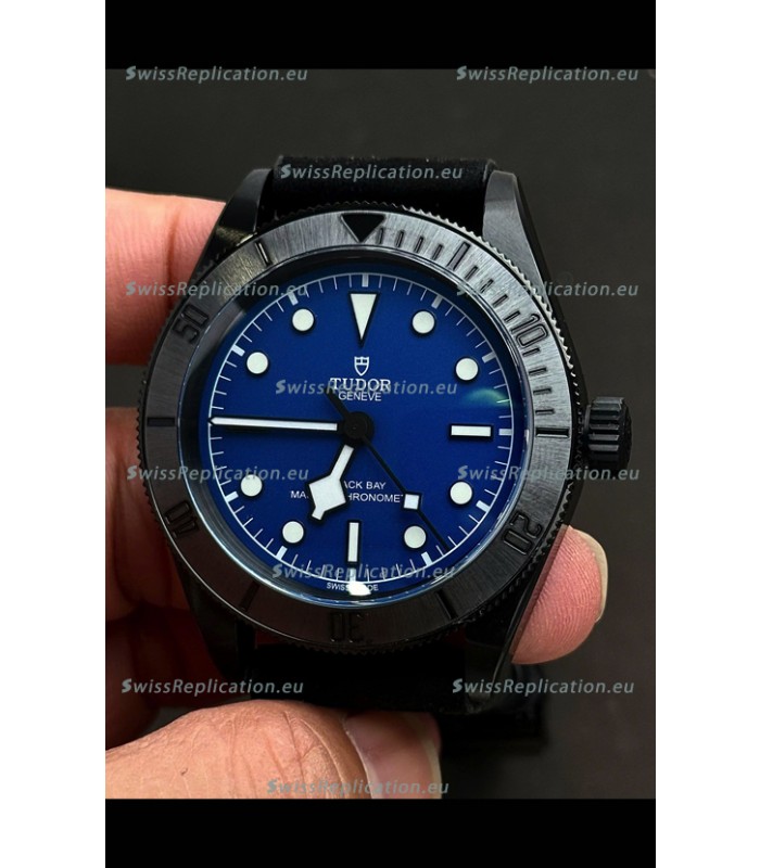 Tudor Super Clone Black Bay Ceramic Blue Dial Swiss Replica Watch 