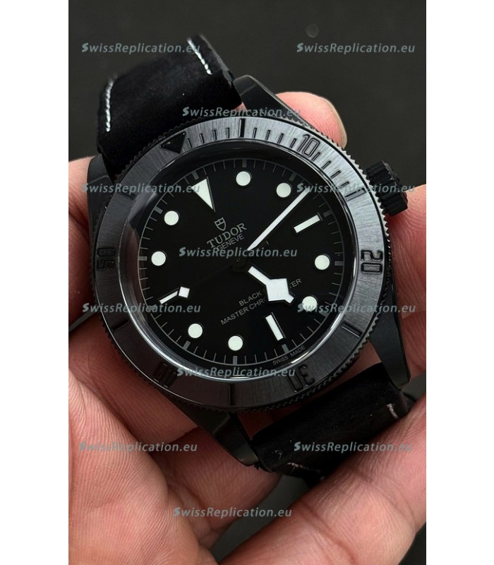 Tudor Super Clone Black Bay Ceramic Black Dial Swiss Replica Watch 