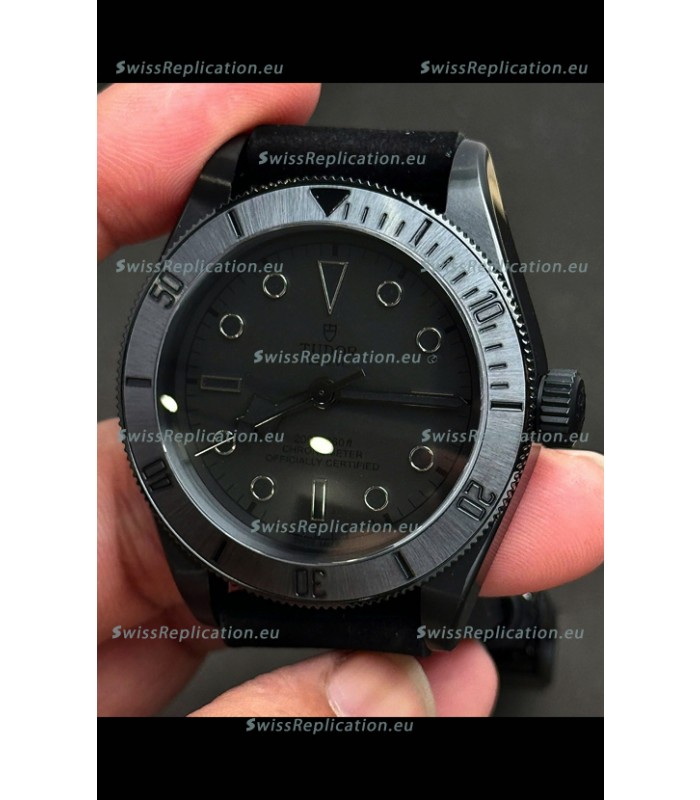 Tudor Super Clone Black Bay Ceramic Black Dial Swiss Replica Watch 