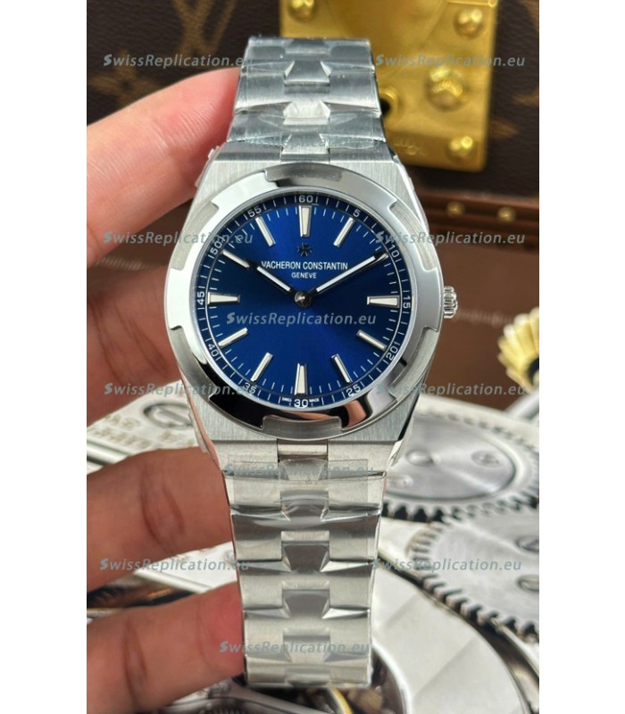 Vacheron Constantin Super Clone Overseas Ultra-Thin 2000V Edition Watch in Blue Dial 