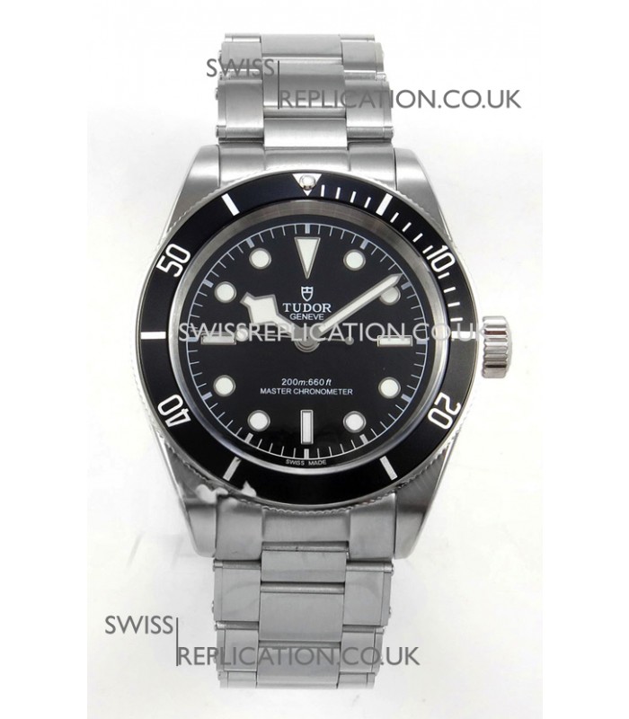 Tudor Black Bay 41 Black Dial and Bezel Oyster Super Clone Watch 