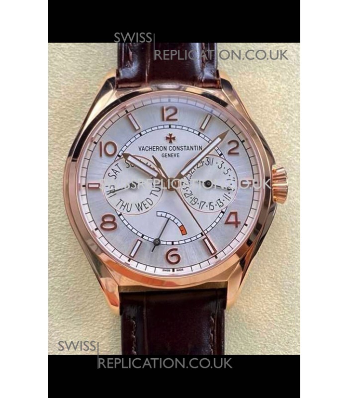 Vacheron Constantin Fiftysix Day-Date Rose Gold Super Clone Watch