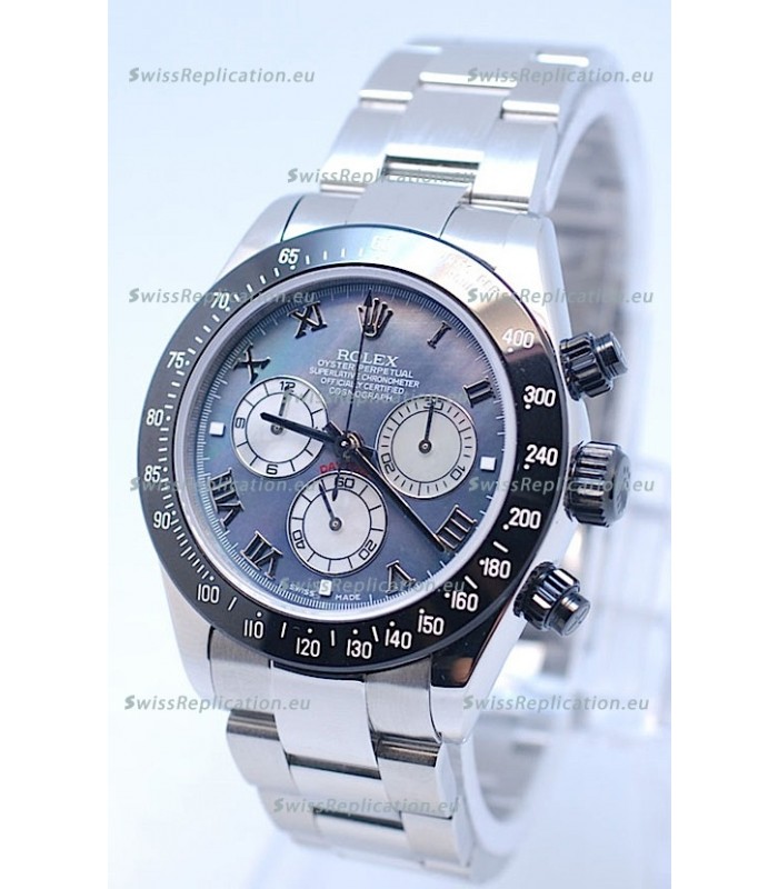 Rolex Project X Daytona Limited Edition Series II Cosmograph MonoBloc Cerachrom Swiss Watch in Pearl Face