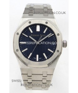 Royal Oak 15510 Blue Dial FREE SPRUNG MVMNT Super Clone Watch 