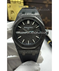 Royal Oak Aqua Voidline DiW 15500 Black Carbon Super Clone Watch 